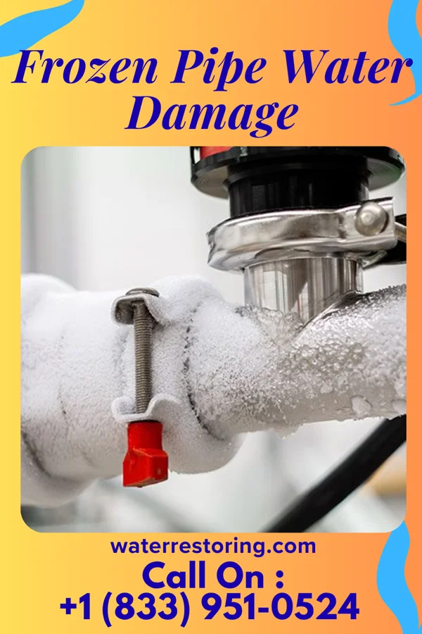 Frozen Pipe Water Damage in Raymond, WI